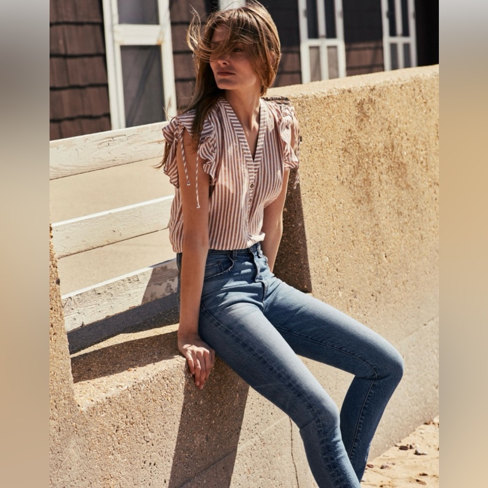 Veronica Beard Faye 11” Skinny Jeans